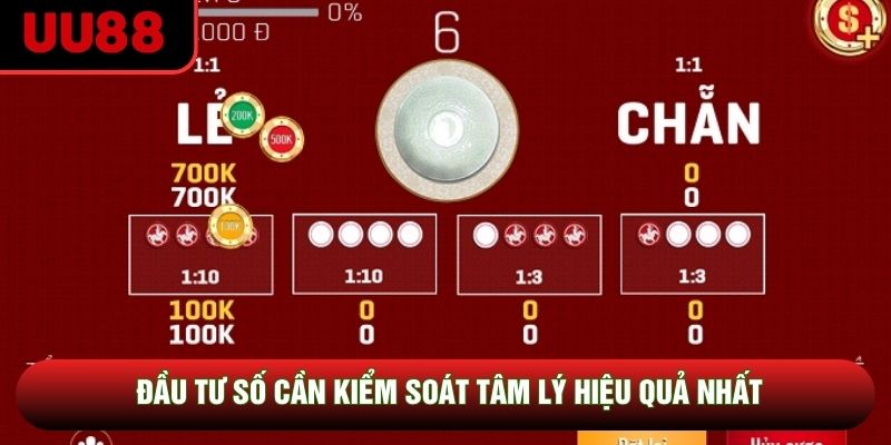 Đầu tư số cần kiểm soát tâm lý hiệu quả nhất Đầu tư số cần kiểm soát tâm lý hiệu quả nhất
