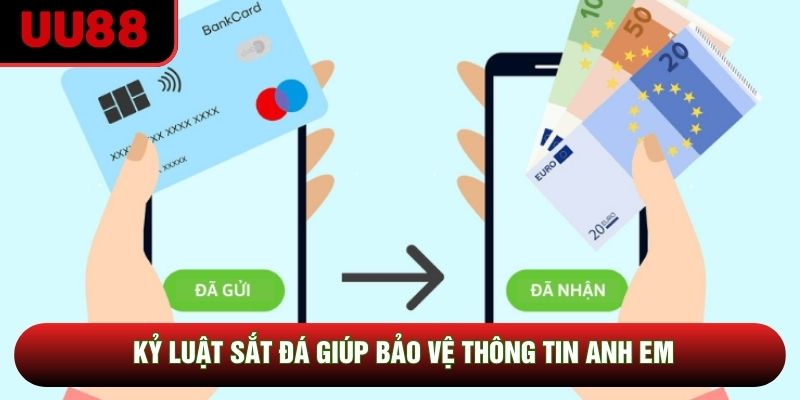 Kỷ luật sắt đá giúp bảo vệ thông tin anh em Kỷ luật sắt đá giúp bảo vệ thông tin anh em