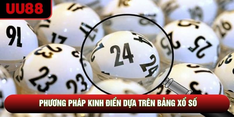 Phương pháp kinh điển dựa trên bảng xổ số Phương pháp kinh điển dựa trên bảng xổ số